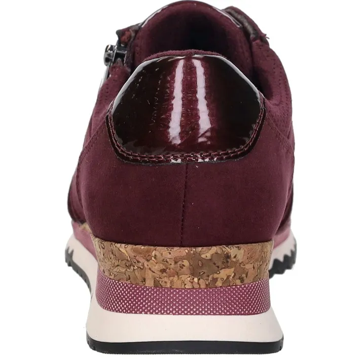 Marco Tozzi lage sneaker bordeaux, foto 4