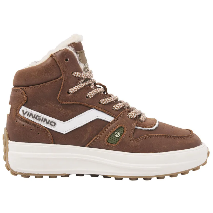 Vingino Max Mid veterschoen cognac, foto 3