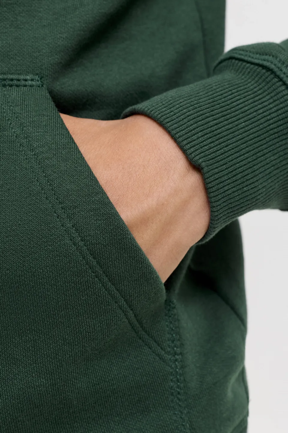 Jack & Jones JUNIOR hoodie met logo - donkergroen, foto 7
