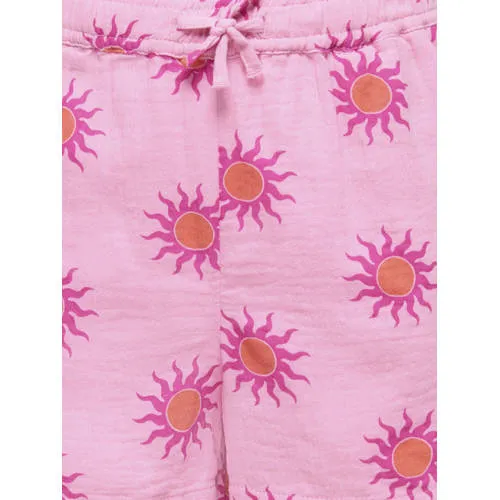 Only Girl regular casual korte broek roze, foto 3
