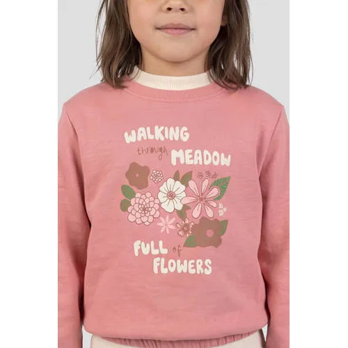 Orange Stars sweater met print - roze, foto 4