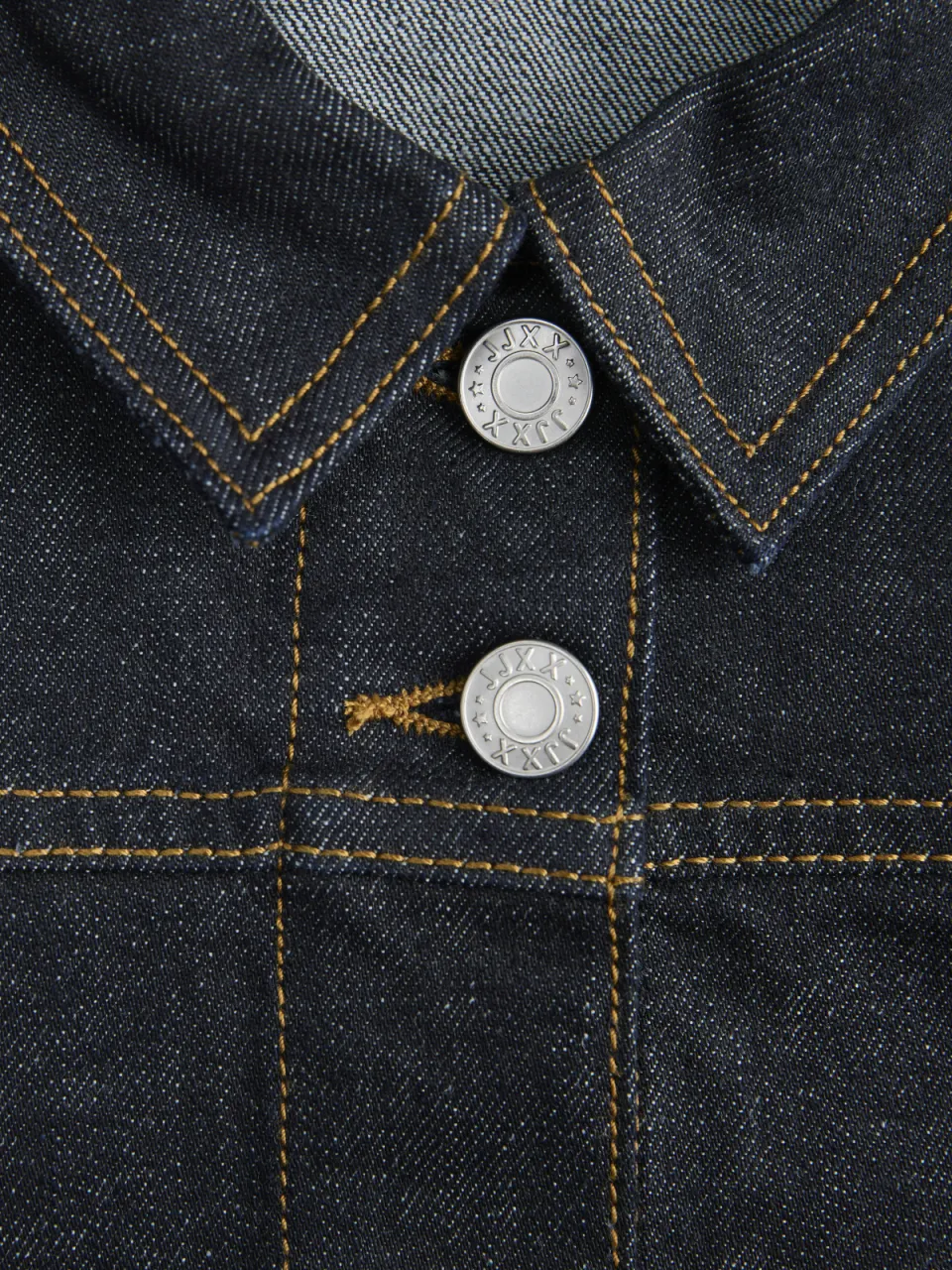 JJXX GIRL spijkerjas donkerblauw dark blue denim, foto 7