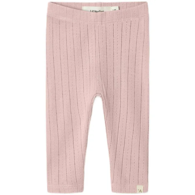 Lil' Atelier BABY slim babybroek lichtroze, foto 2