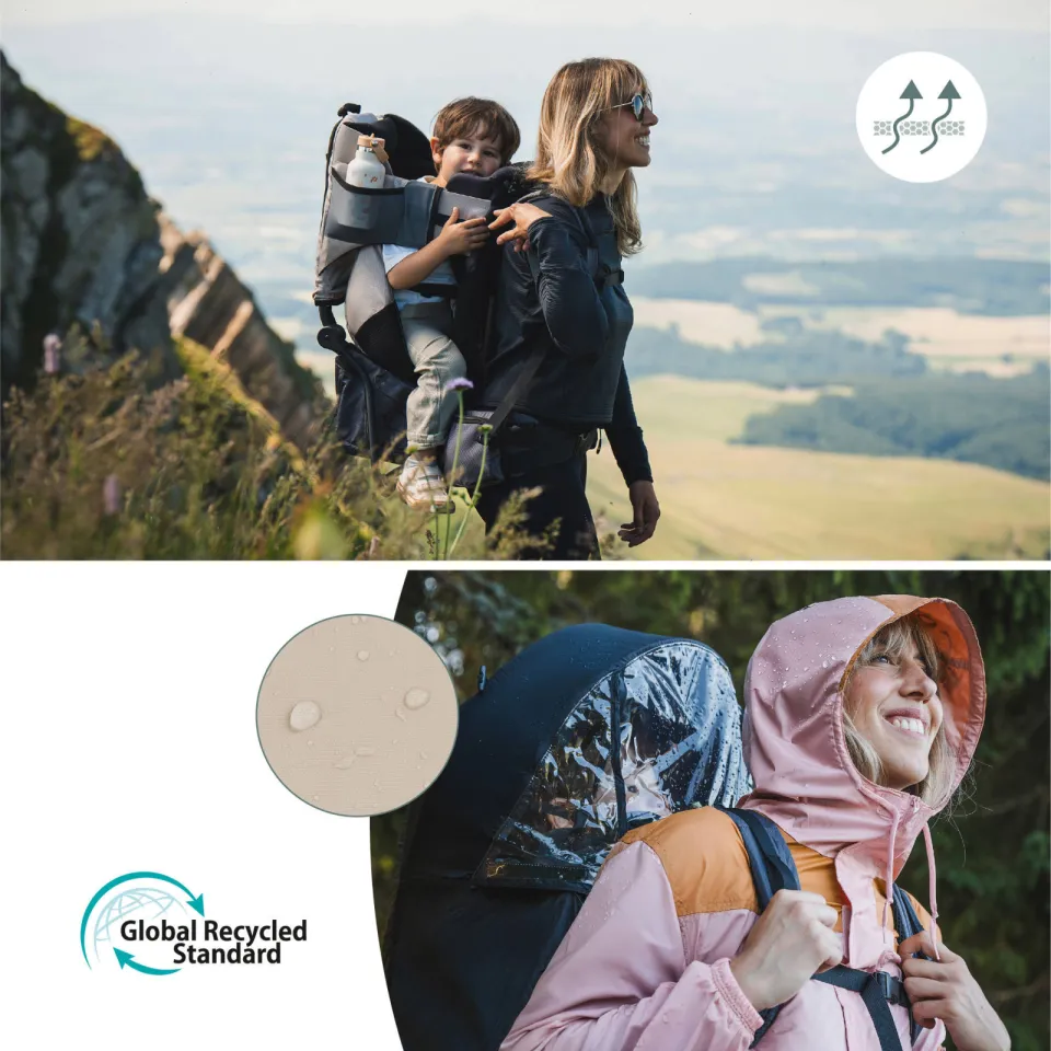 Babymoov Moov & Hike+ rugdrager dune, foto 4