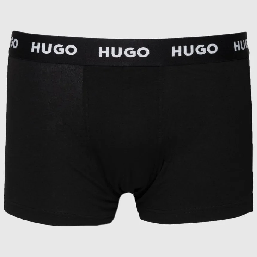 Hugo Trunk boxershorts 3-pack zwart, foto 4