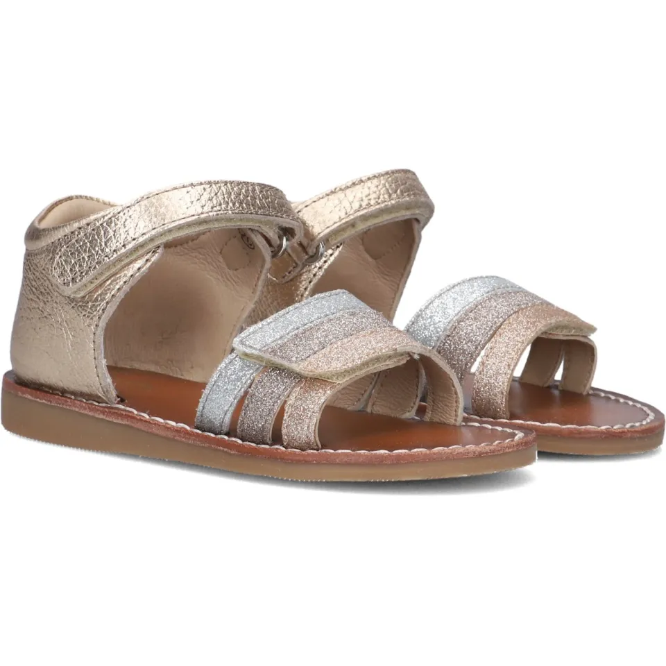 Ton & Ton Sandalen Paiva Goud, foto 2