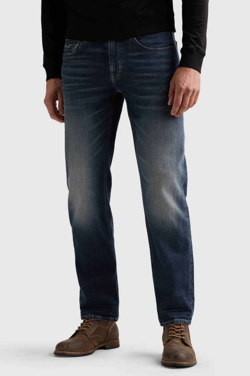 PME Legend WINGLOAD relaxed fit straight leg jeans - true dark indigo