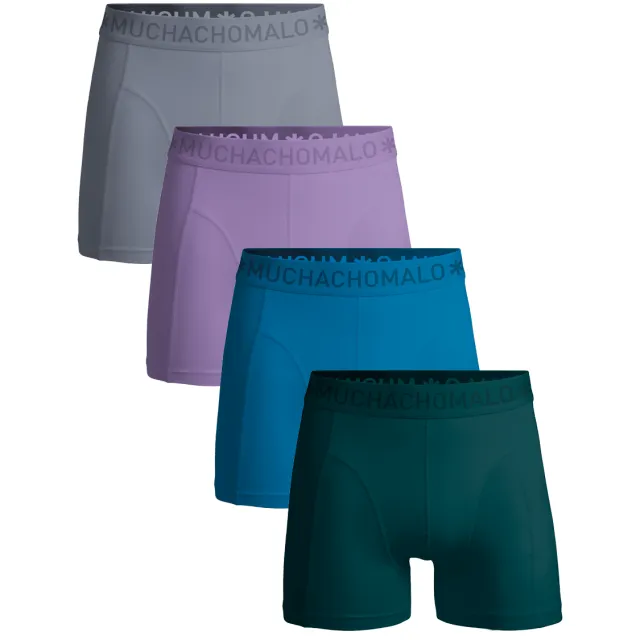 Muchachomalo Heren 4-pack Boxershorts Veelkleurig