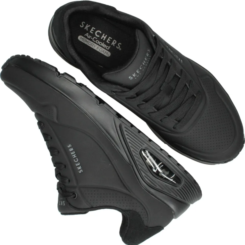 Skechers Uno lage sneakers zwart, foto 4