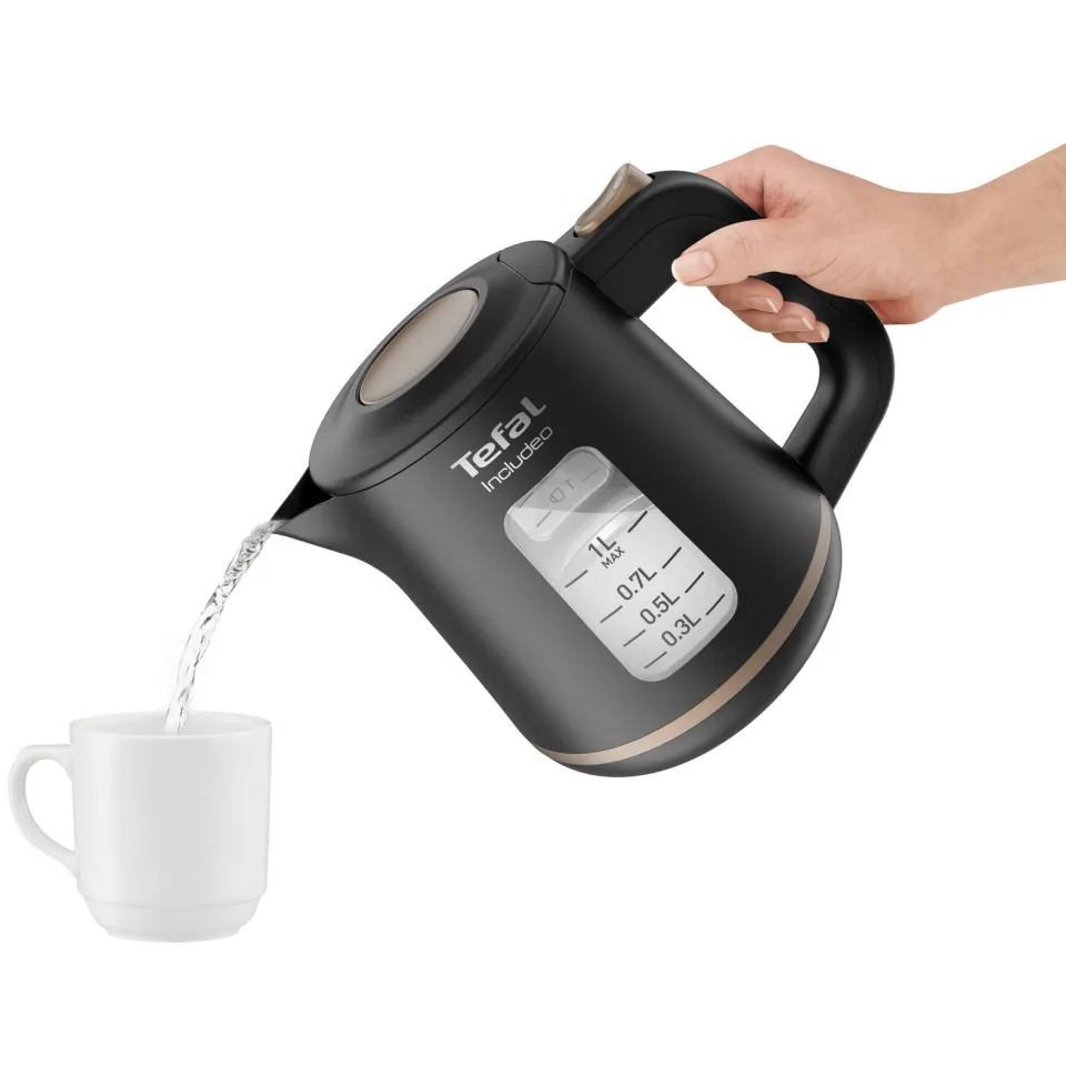 Tefal Includeo KI5338 waterkoker zwart, foto 2