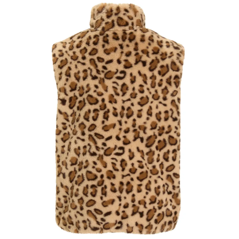 Anytime reversible bodywarmer panterprint zwart, foto 2