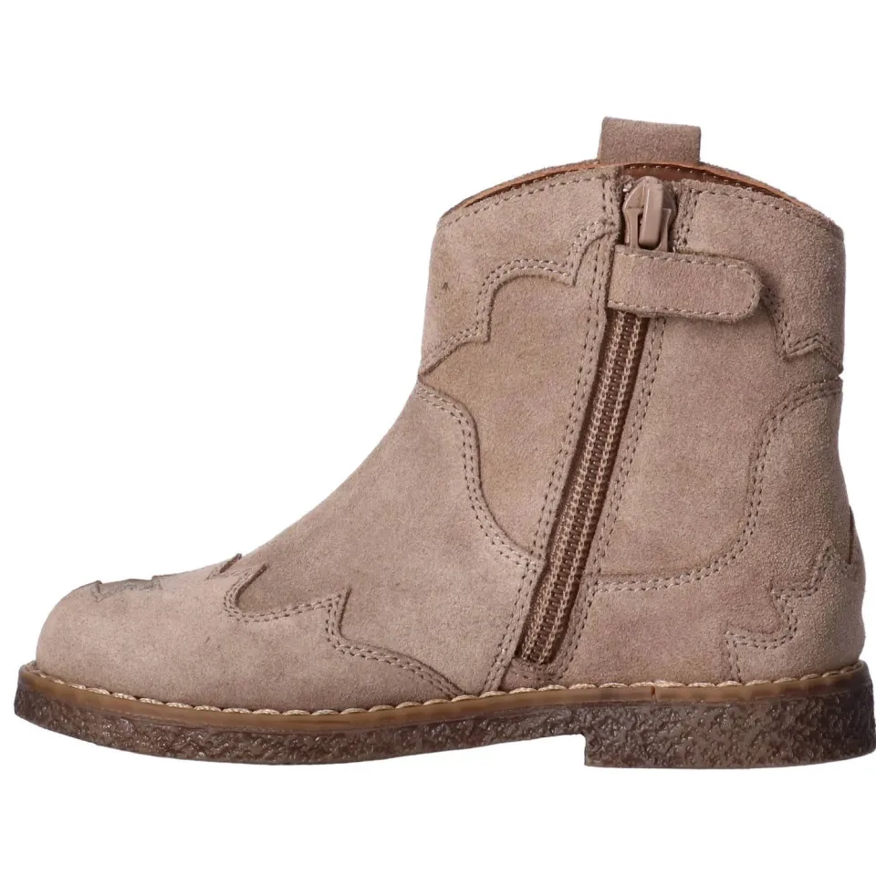 Tommy Hilfiger leren laarzen met hak - taupe, foto 4
