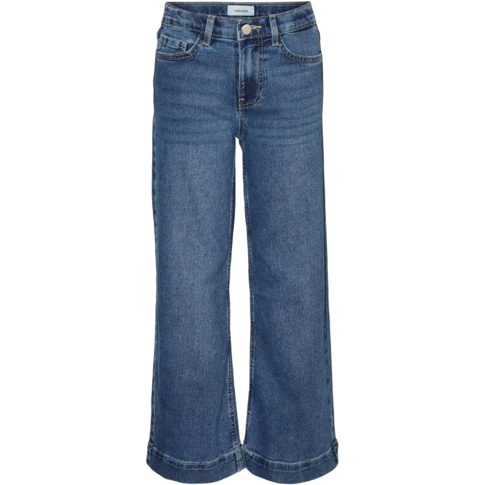 Vero Moda GIRL wide leg jeans VMDAISY medium blue denim, foto 2