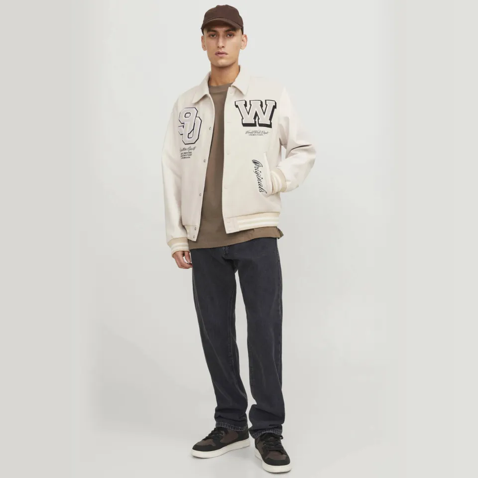 Jack & Jones JEANS INTELLIGENCE relaxed fit jeans - black denim