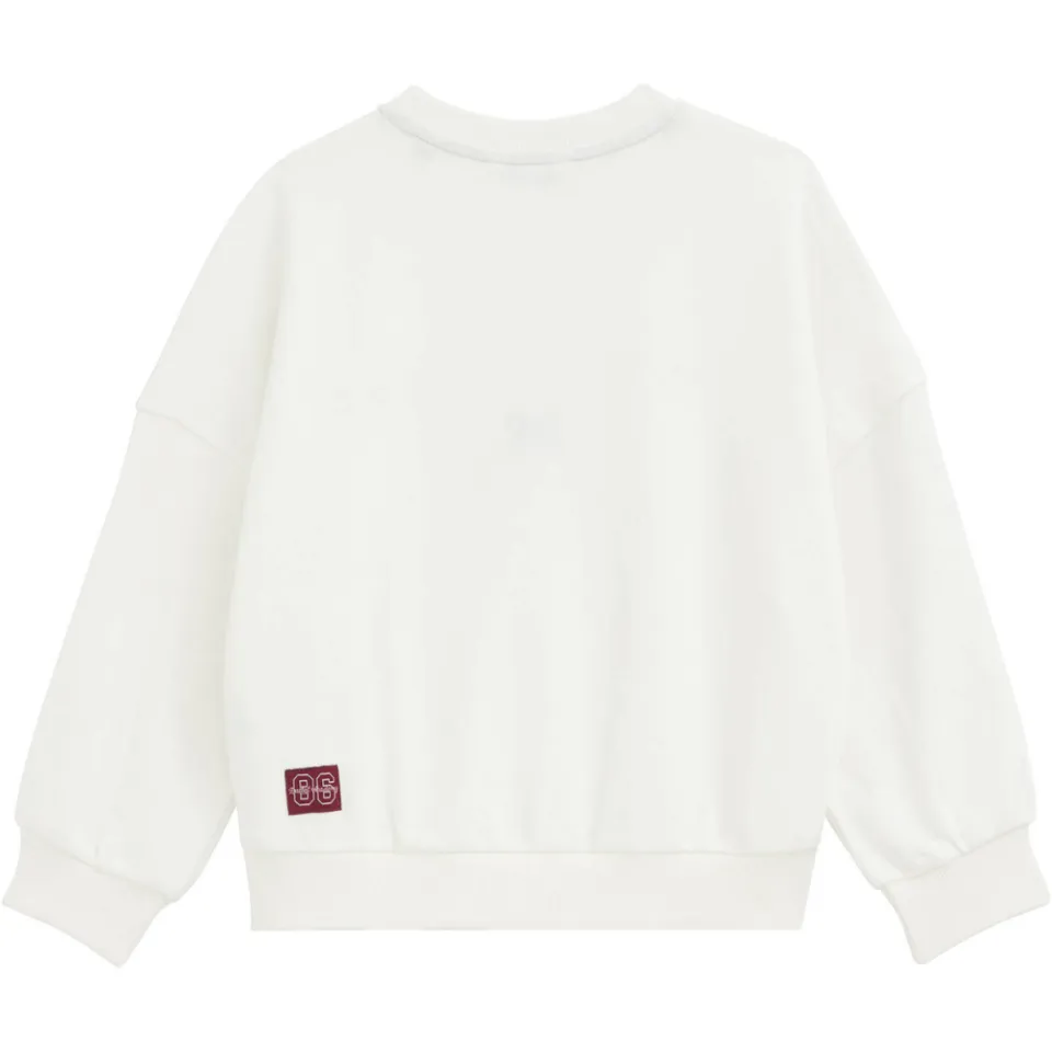WE Fashion sweater met tekst - ecru, foto 3