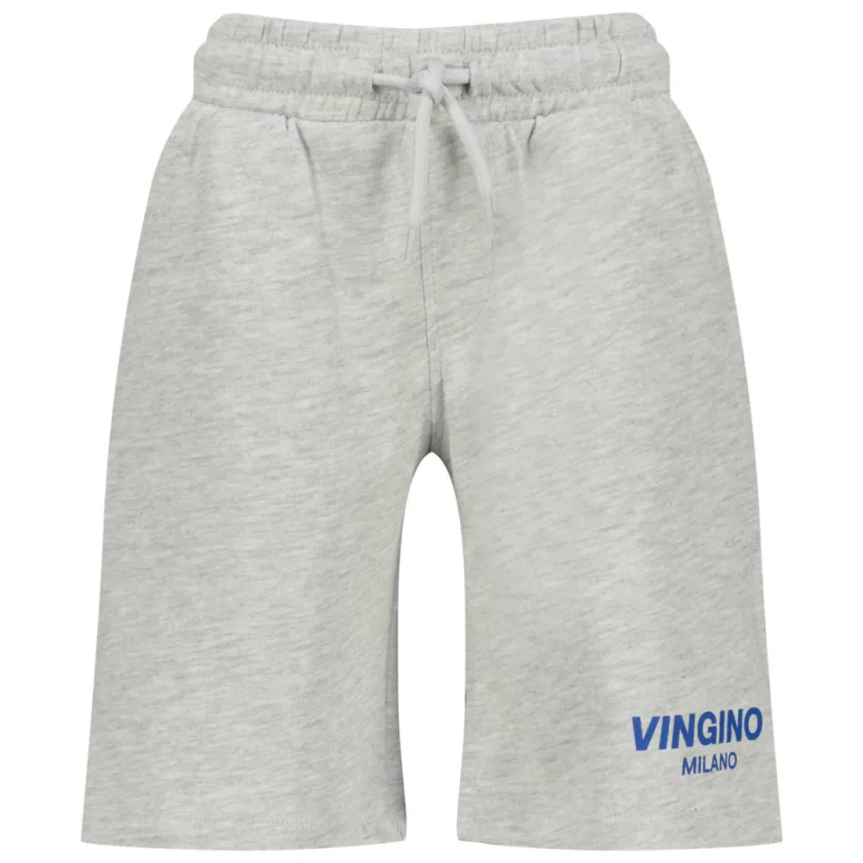 Vingino relaxed sweatshort grijs melange, foto 2