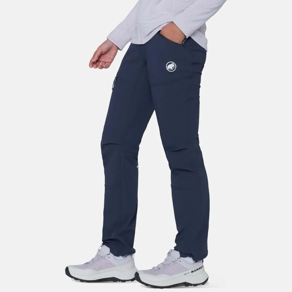 Mammut Women's Taiss Softshell Pants - Alpine broek - Regular, blauw