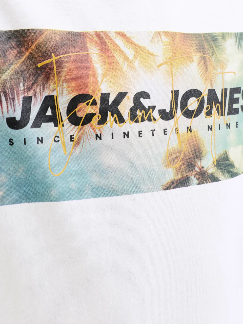 Jack & Jones Junior t-shirt wit, foto 6