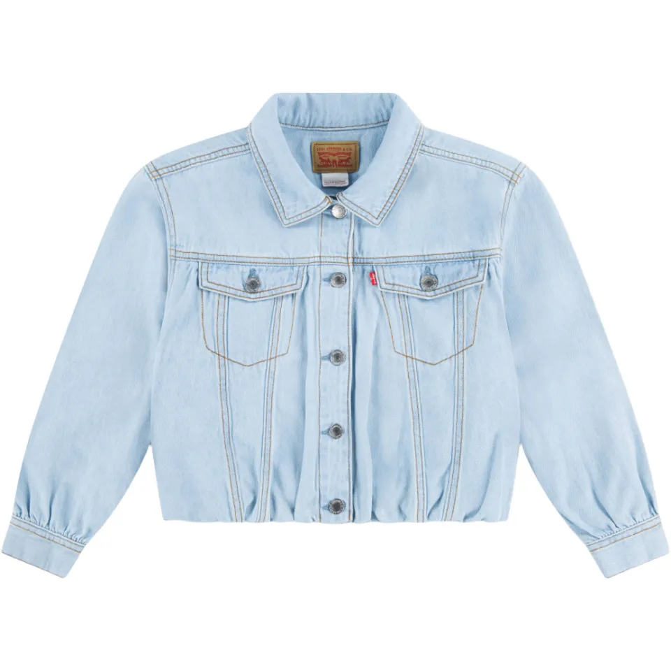 Levi's spijkerjas light blue denim, foto 2