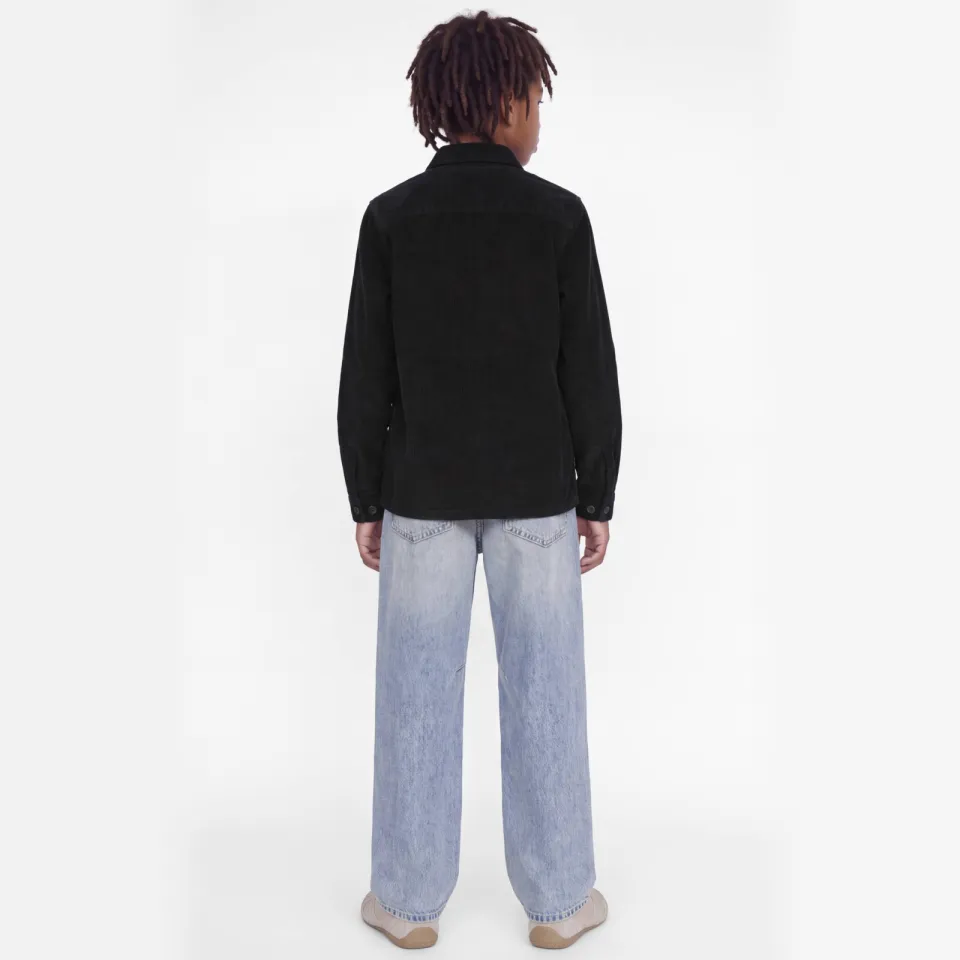 Jack & Jones JUNIOR corduroy overhemd - zwart, foto 4