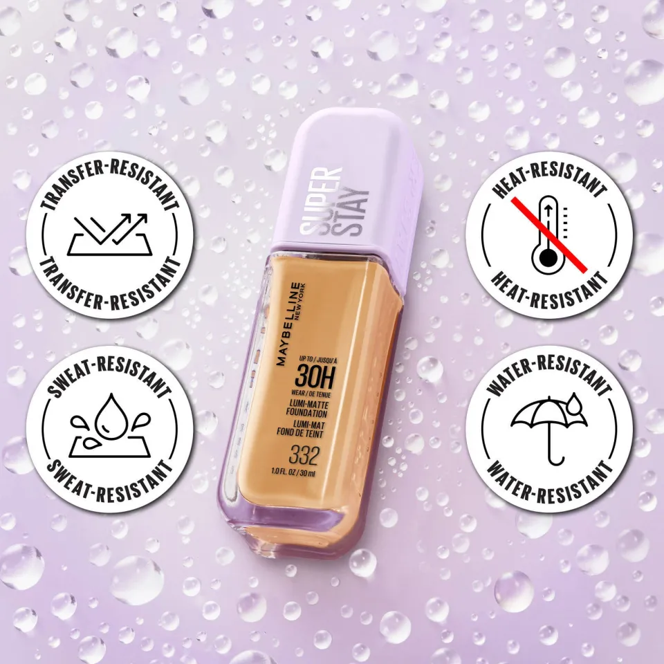 Maybelline New York SuperStay 30H Lumi Matte foundation - 115 beige, foto 3