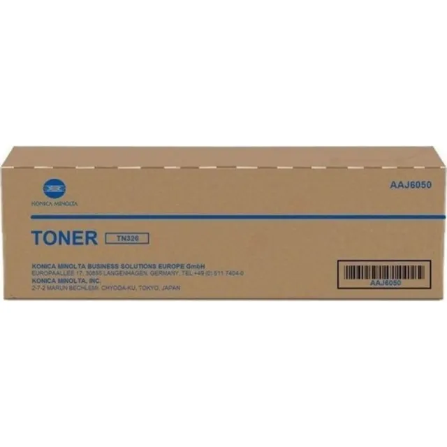 Konica-Minolta Konica Minolta AAJ6050 (TN-326K) Toner Zwart