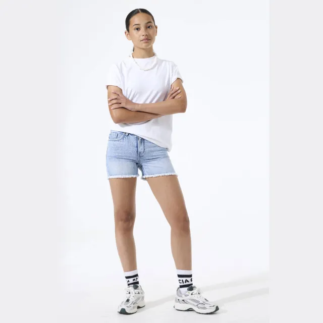 Garcia denim short lichtblauw Light blue denim