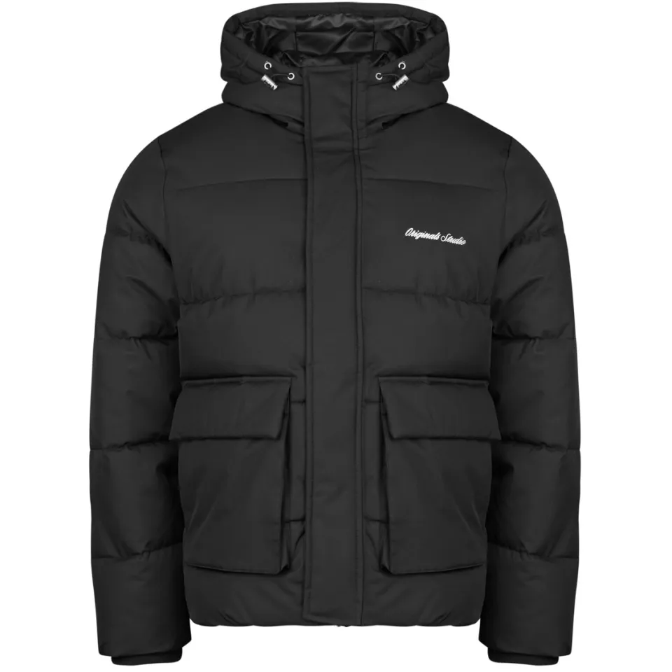Jack & Jones ORIGINALS pufferjas - zwart, foto 2