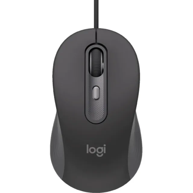 Logitech Signature Wired M520 muis zwart