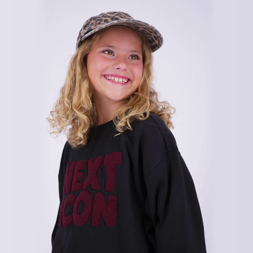 Vingino sweater met tekst - zwart, foto 6
