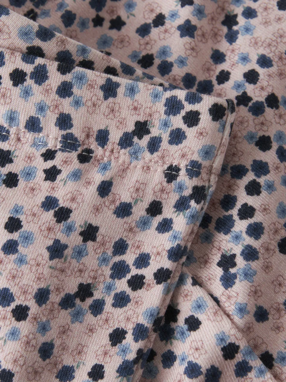 NAME IT MINI flared legging lichtroze lichtroze/donkerblauw, foto 2