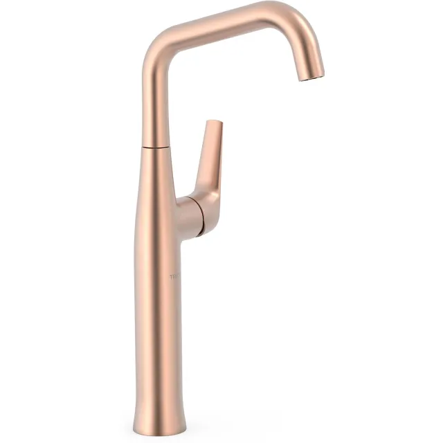 Tres Fuji wastafelmengkraan mat rose gold