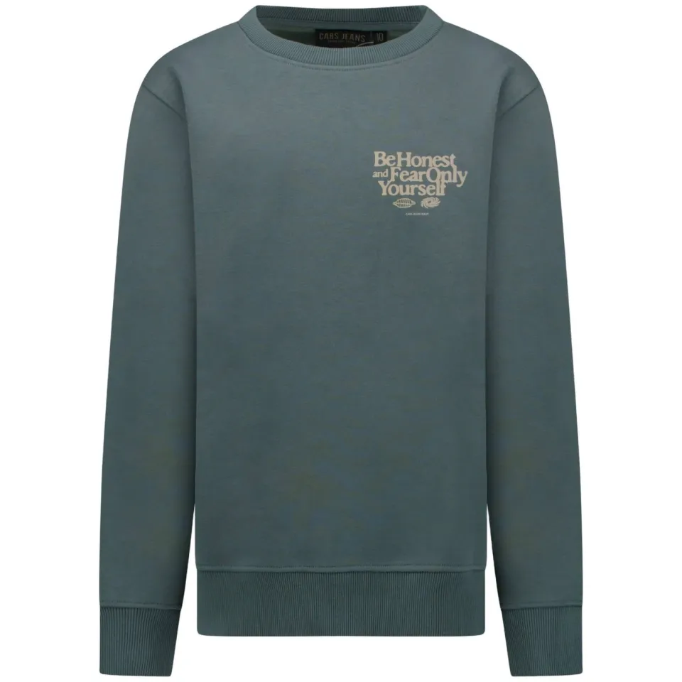 Cars sweater met backprint - groen, foto 2