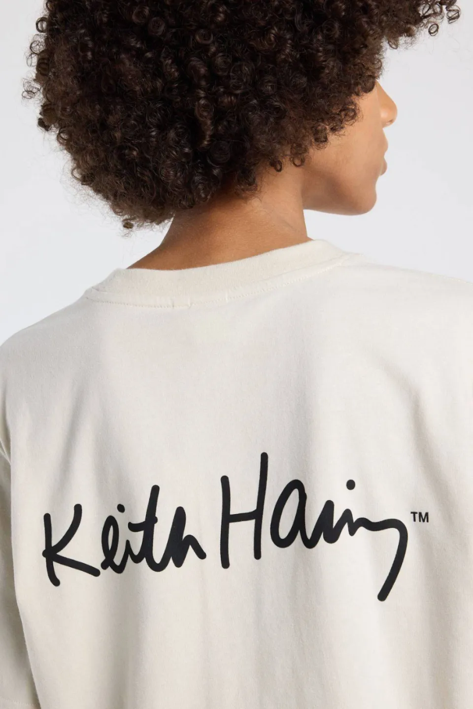 America Today t-shirt Keith Haring ecru, foto 7