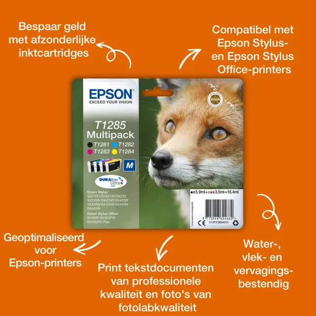Epson Inktcartridge epson t1283 rood Magenta