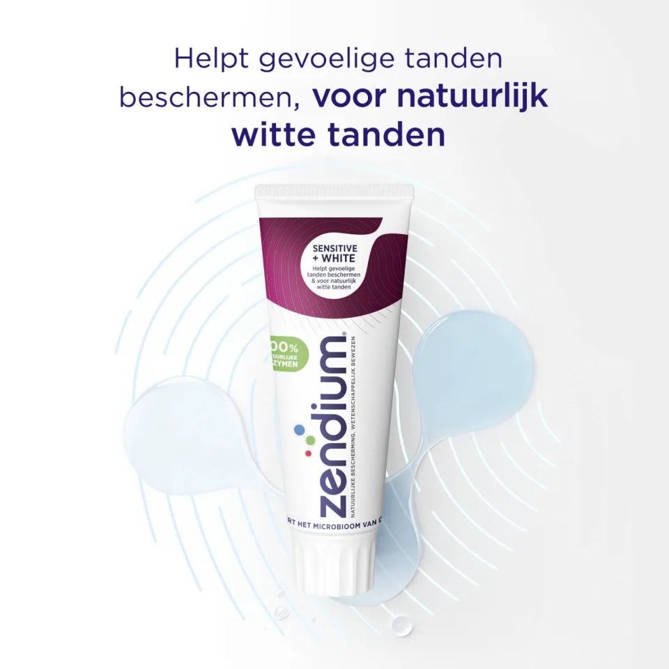 Zendium Sensitive+White tandpasta, foto 6