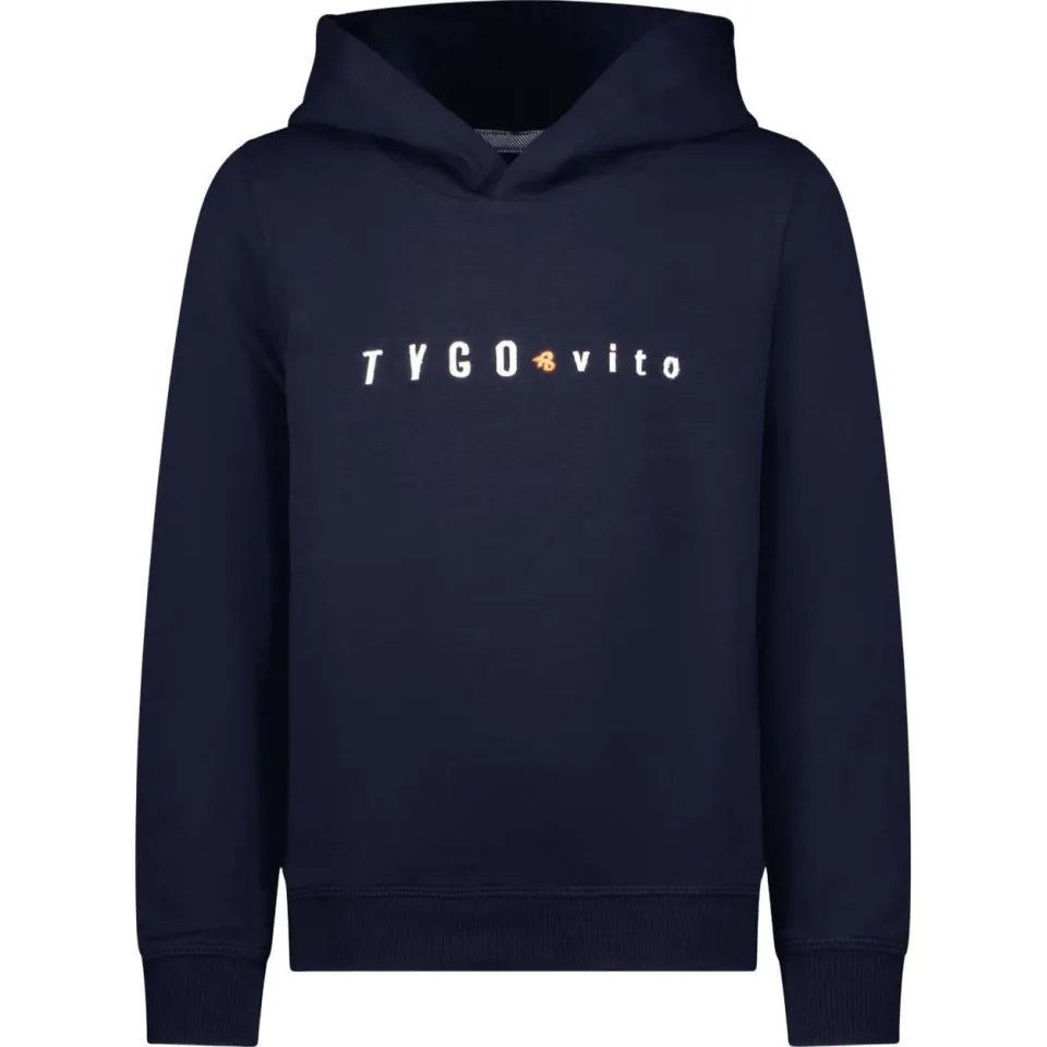 TYGO & vito hoodie donkerblauw, foto 2