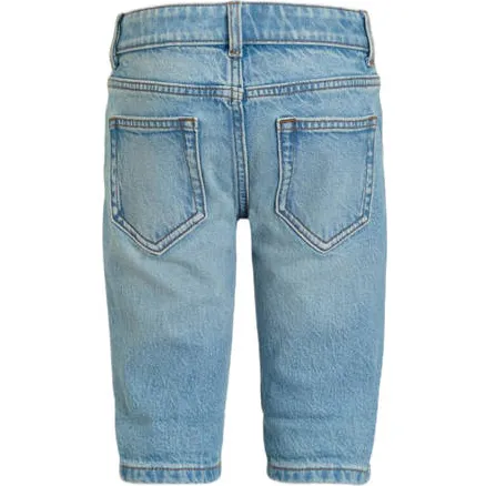 Anytime denim short lichtblauw, foto 3
