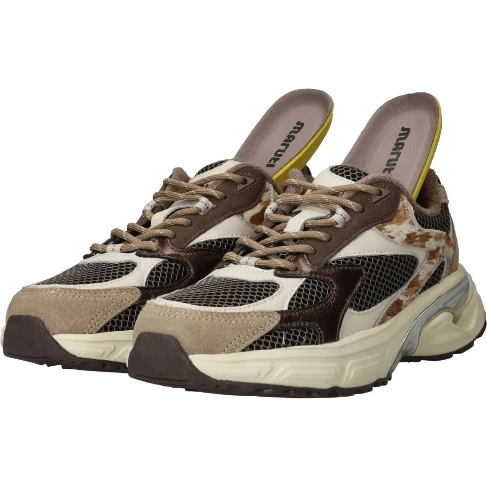 Maruti Roma Sneakers Jongens Taupe, foto 6