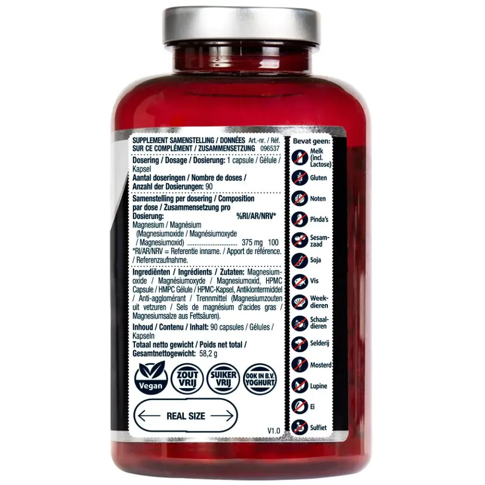 Lucovitaal Magnesium 375 mg capsules, foto 2