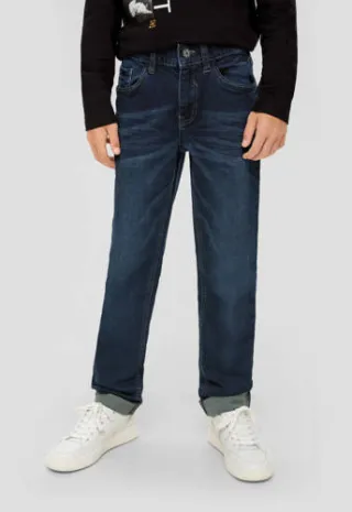 S.Oliver slim fit jeans dark blue denim, foto 2