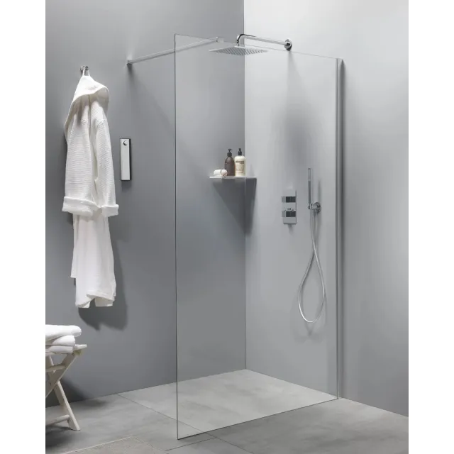 Boss & Wessing Inloopdouche BWS Free Time 100x200 cm Timeless Coating Chroom
