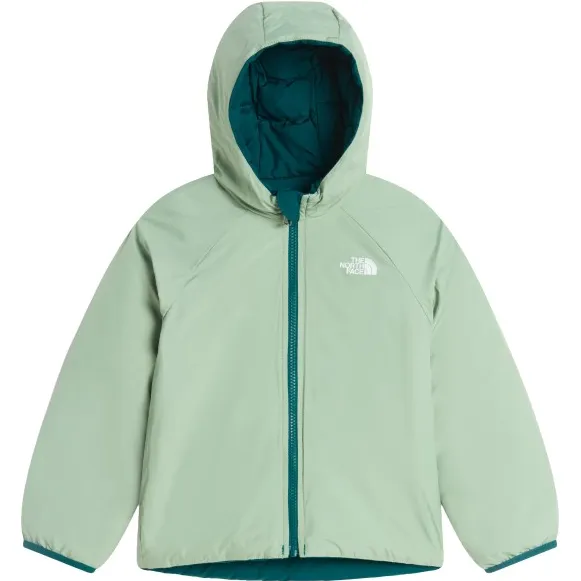 The North Face Kid's Reversible Perrito Hooded Jacket - Synthetisch jack maat 2 Years, groen