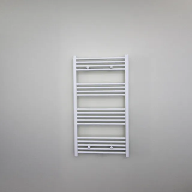 Boss & Wessing Designradiator BWS Nile Gobi 120x60cm 616W Wit (Midden/zij-aansluiting)