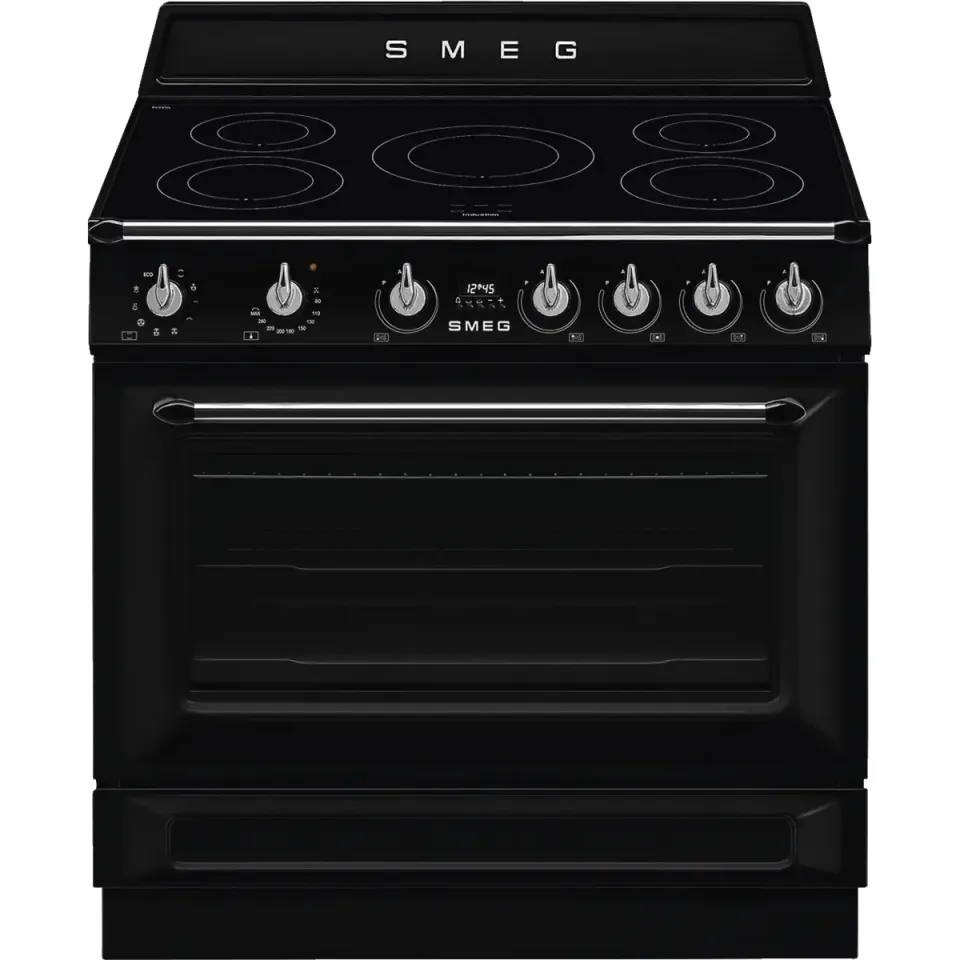 Smeg TR90IMBL fornuis zwart, foto 2