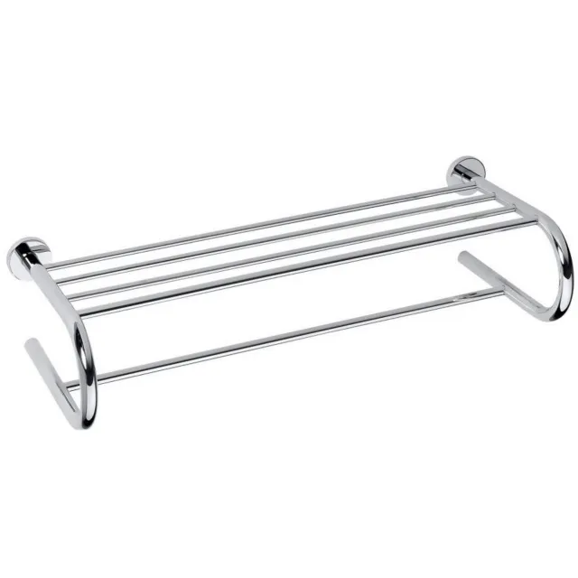 Sapho Handdoekhouder Sapho X-Round Hangend met Opbergruimte 65 cm Chroom