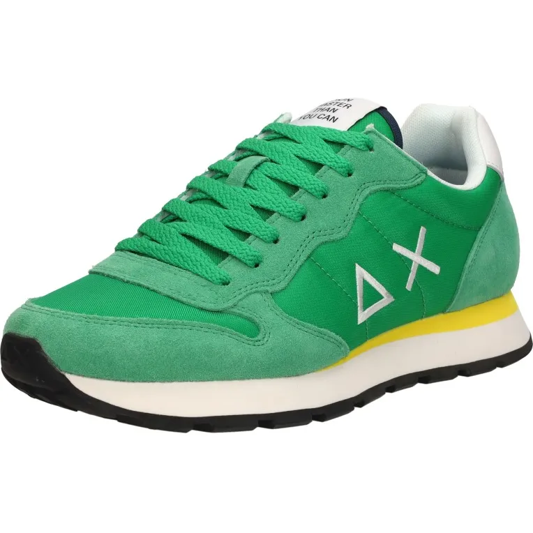 Sun68 Tom Solid lage sneakers groen, foto 4