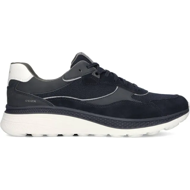 Geox Spherica Actif X1 lage sneaker blauw