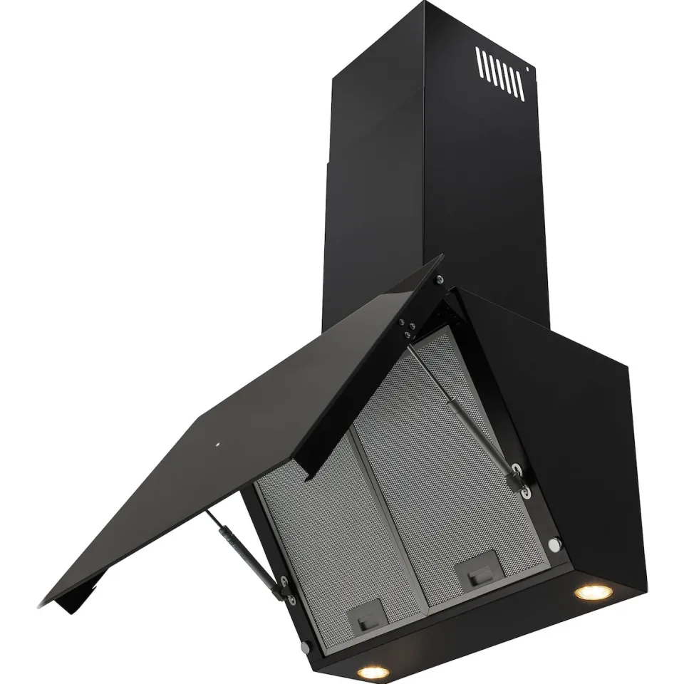 Inventum AKD6005ZWA schouwkap zwart, foto 3