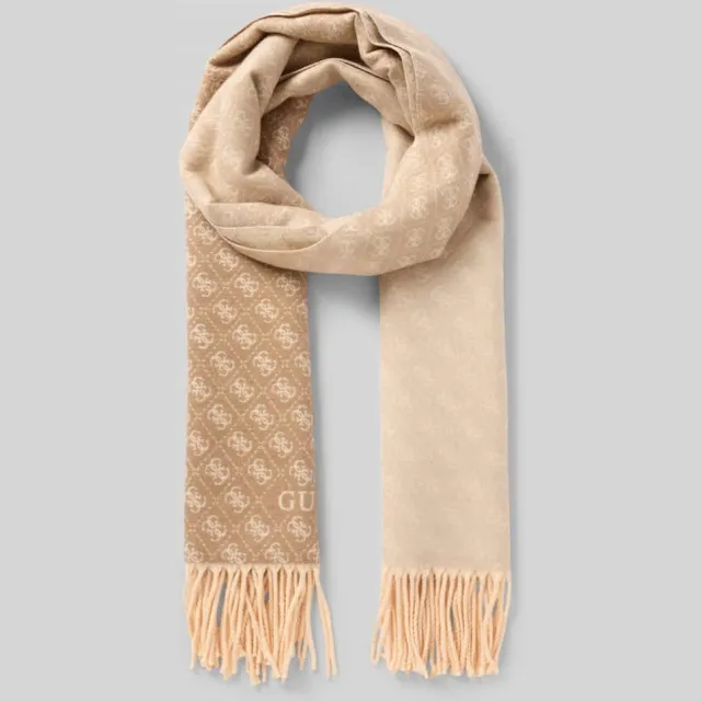 Guess sjaal beige, foto 2